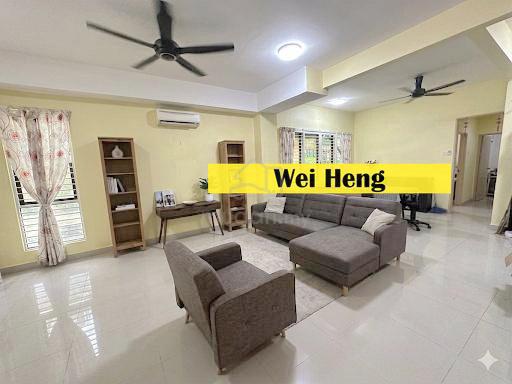 2sty semi d balik pulau fully furnished in palmyra residence rent 1