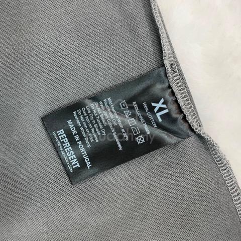Represent Rock Washed Grey Tee with gothic logo - photo 5 of 5