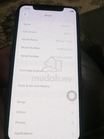 ip11 pro 64gb jual/swap bleh add cash - photo 3 of 3