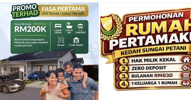 Semi-D Cluster 1 tingkat di Sg Petani Kedah 1