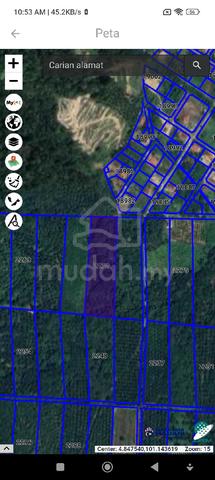 Tanah 1.8 Ekar (Bahagian) di Kerdah, Sungai Siput   1