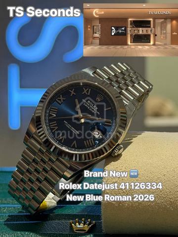 Rolex Oyster Perpetual Datejust 41mm Blue Roman - photo 2 of 5