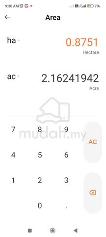 Kebun getah 2.16 ekar Kuala kangsar 1
