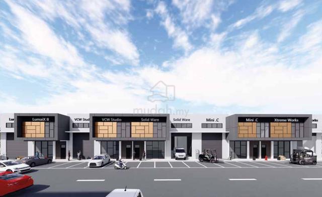 Double-Storey Warehouse Shoplot FREEHOLD Bukit Raja KLANG SETIA ALAM 1