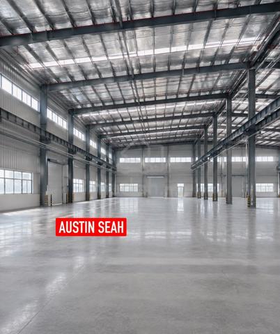 PERAI INDUSTRIAL AREA 1.5 STOREY SEMI-D FACTORY For RENT, VERY RARE 1