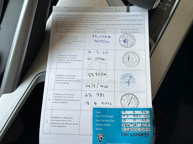 2022 Proton X50 TGDI FLAGSHIP 1.5 F.SERVICE WARRTY - 3