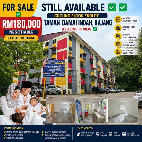 Flat Taman Damai Indah @ Kajang 1