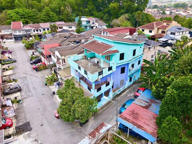 MURAH|CORNER🔥🔥 3 Storey Terrace AU1 Taman Keramat Permai KL 1
