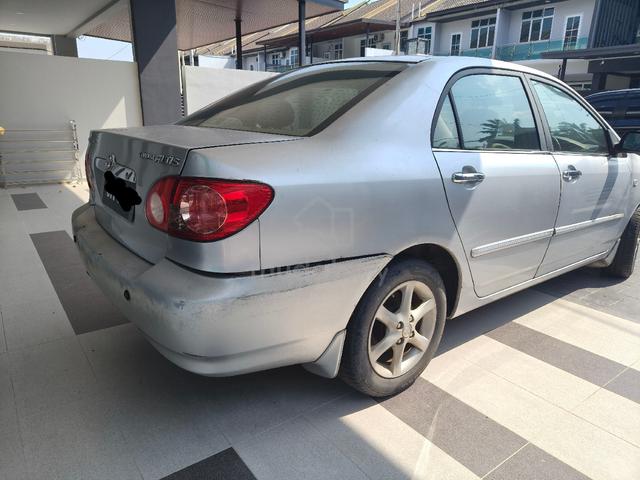 2002 Toyota COROLLA 1.8 ALTIS G ZZE122R-GEPEKE (A) - 2