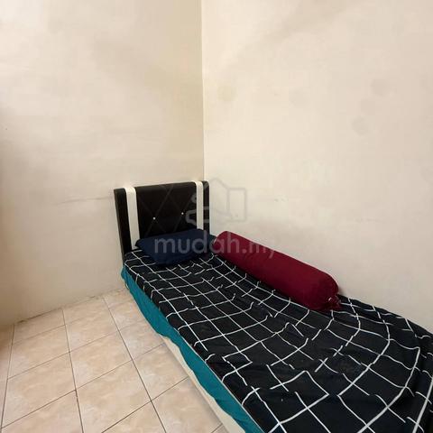 Bilik single untuk disewa Apartment Seremban Putra 1