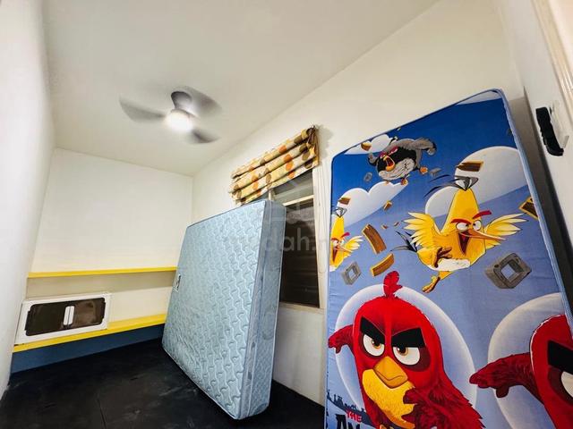 Skudai Apartment Villa Krystal Low deposit Co-Living / Single Room 1