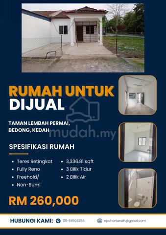 JUALAN SEGERA! RUMAH MURAH & BERBALOI!⚡️- Taman Lembah Permai 1