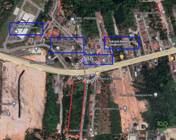 FREEHOLD n TEPI JALAN JENDERAM HILIR NEAR AVIATION COLLEGE 1