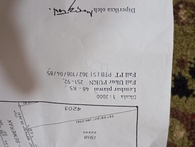 tanah 1 ekar 100 depo di gunung  5