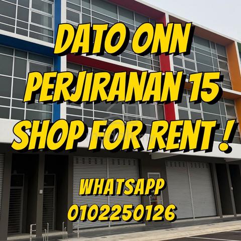 Dato Onn Perjiranan 15 Shop Facing Main road For Rent ! 1