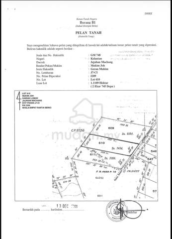 Tanah untuk pertanian untuk disewa 1
