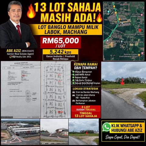 Lot Banglo Di Machang Untuk Dijual 1