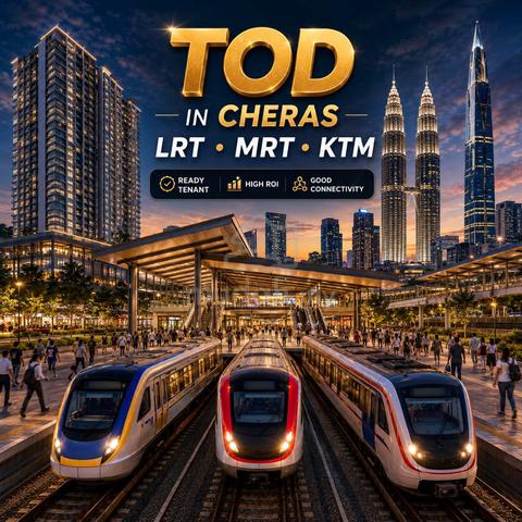 MRT Condo @ Mth 1.4k - Near Midvalley [ 2 R Dualkey ] Link KL Sentral 1