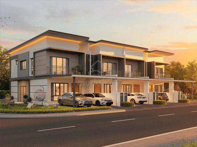 Tuaran, New Double Storey Terrace, 4 Rooms : Taman Juta Ria 1