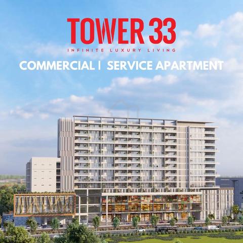 Tower 33 – Commercial Shop Lots for Rent (Beside City One Mall) 1