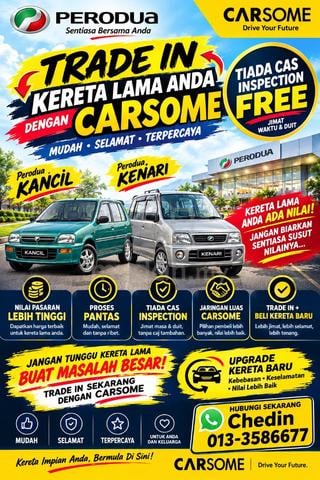 2026 Perodua AXIA 1.0 G MY23 A300 D74A (A) - 2