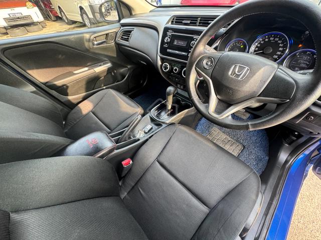 2014 Honda CITY 1.5 E (A) FULL LOAN BLUE BIRU - 4