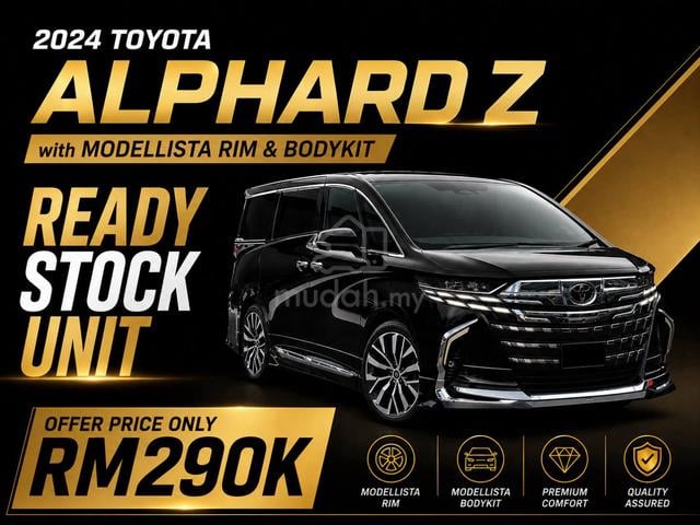 2024 Toyota ALPHARD Z Modellista FULL SPEC - 1