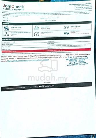 2020 Toyota INNOVA 2.0 X MPV G 7 SEATER PILOTSEAT - 4