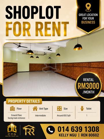 For Rent | Taman Suria Penampang | Ground Floor Facing Entrance Road 1