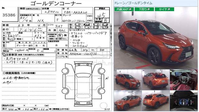 2023 Lexus NX 250 2.5 Luxury VL Rare Color Rdy Stk - 2