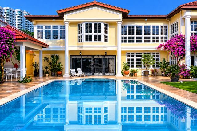 Exclusive Freehold Bungalow (19,791sf) with Pool @ Jalan Pantai Molek 1