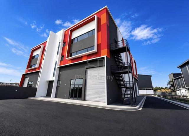 Puncak Alam, Alam Perdana, Semi-D, 3-Storey Factory (70'x130') 1