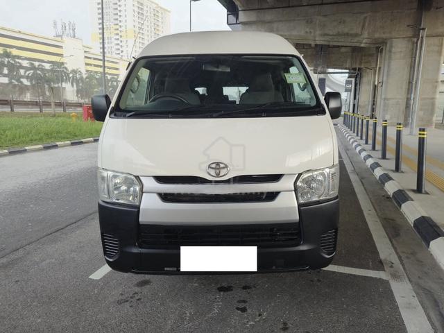 2016 Toyota Hiace 2.5 (M) High Roof Window Van - 2