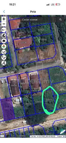 Tanah  di Lahat Ipoh Perak untuk disewa. 1