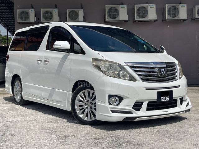 2012 Toyota ALPHARD 2.4 SC (A) PILOT SEATS 138KMIL - 1
