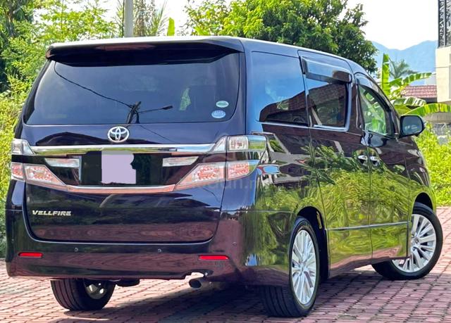 2012 Toyota VELLFIRE 2.4 Z G-EDITION (A)SUPERLOWMI - 2