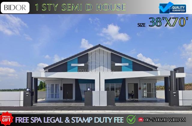 New bidor Rumah teres 1sty &1sty semiD , big size ,Kuality🏠 ,👍Promo 1