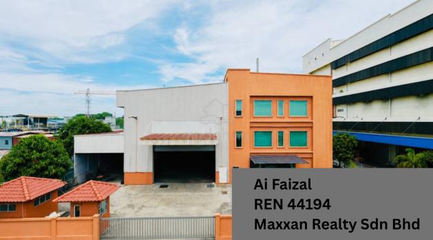 Single Storey Detached Factory Annexed with 3 Storey Office Kapar 1