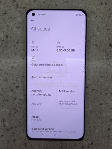 Xiaomi Mi 11 128 GB - photo 3 of 4