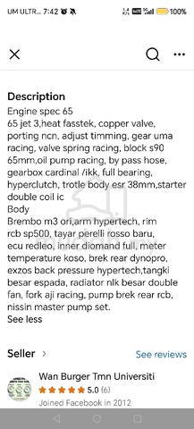Y16ZR Spec 65mm fully accessories  - photo 10 of 10