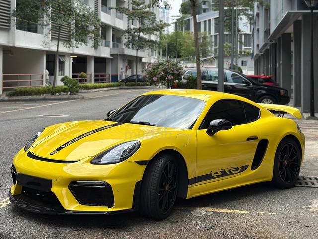Porsche 718 2.0 CAYMAN GT4-Kit Exhaust SportChrono - 1