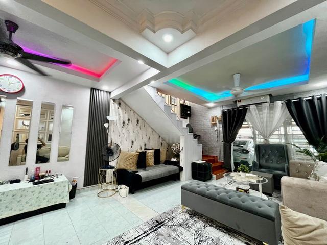 Jalan Delima Taman Kota Masai‼️Fully Renovation & Extended ⭐ Full Loan 1