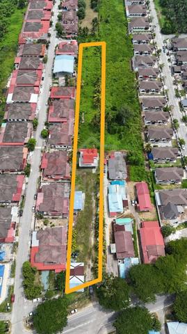 FREEHOLD Tanah  & Banglo 1.47ac Parit Bakar Muar [TEPI JALAN MUAR-BP] 1