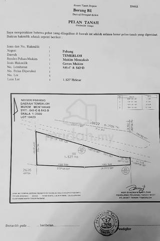 Freehold 3.77acres Facing Main road Opposite Lestarian Height 1
