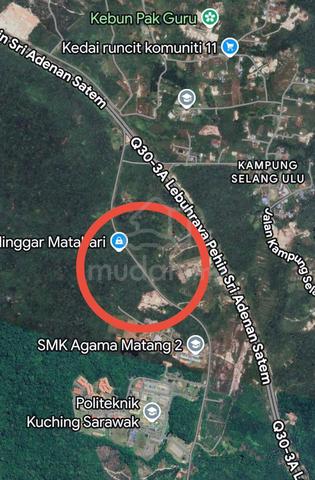 Main Roadside Land, Hilly Land at Jalan Matang - CHEAP PRICE! 1
