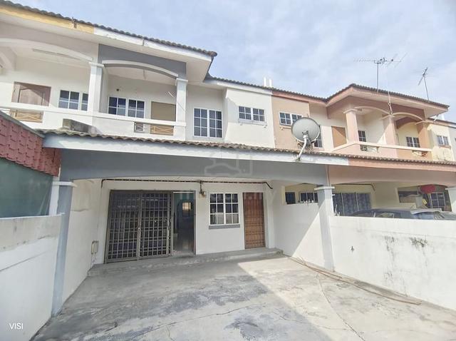 100% Full Loan)Freehold Cheap Sale Anjung Bercham Mujur Megah Tasek Ba 1