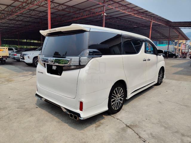 2015/2019 TOYOTA VELLFIRE 2.5 ZG AGH30 (A) ez LOAN - 2