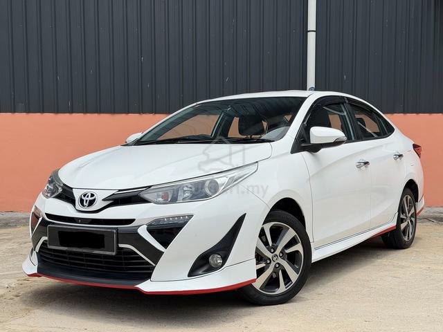 2019 Toyota VIOS 1.5 G FACELIFT TRD F.SERVICE REC - 2