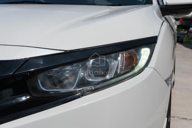 Honda CIVIC 1.8 ORIGINAL WHITE 1 OWNER FULON OTR! - 4