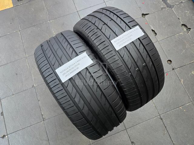 4pcs ROTALLA SETULA SRACE RU01 Tyres 245 40 18 - photo 2 of 6